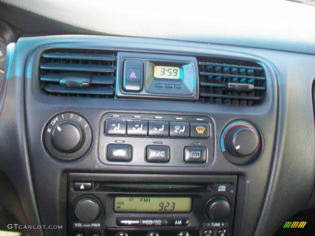 1999 Accord EX-L Coupe - Flamenco Black Pearl / Charcoal photo #13