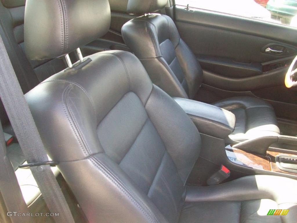 1999 Accord EX-L Coupe - Flamenco Black Pearl / Charcoal photo #22