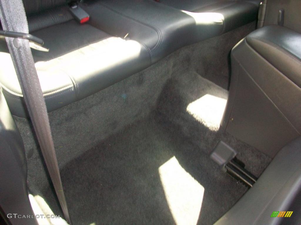 1999 Accord EX-L Coupe - Flamenco Black Pearl / Charcoal photo #23