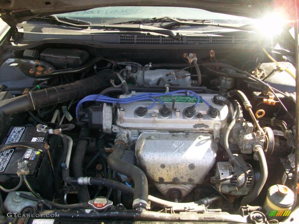 1999 Accord EX-L Coupe - Flamenco Black Pearl / Charcoal photo #25