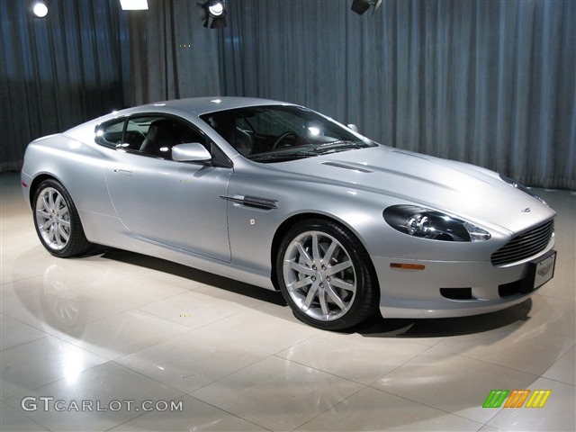 Silver 2005 Aston Martin DB9 Coupe Exterior Photo #283948