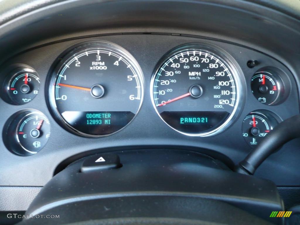 2007 Silverado 1500 LTZ Crew Cab 4x4 - Black / Ebony Black photo #40