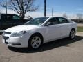 Summit White - Malibu LS Sedan Photo No. 2