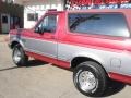 1994 Electric Current Red Pearl Metallic Ford Bronco XLT 4x4  photo #6