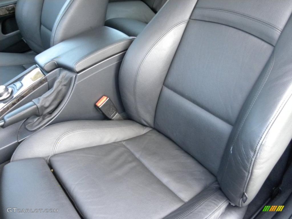 2008 3 Series 335i Coupe - Sparkling Graphite Metallic / Black photo #25