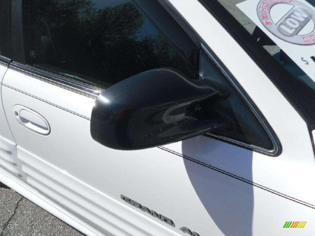 2000 Grand Am SE Sedan - Arctic White / Dark Pewter photo #20