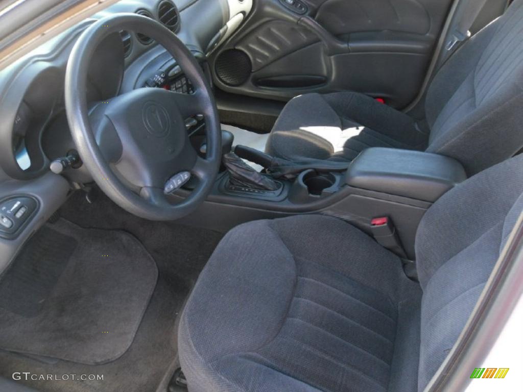 2000 Grand Am SE Sedan - Arctic White / Dark Pewter photo #24