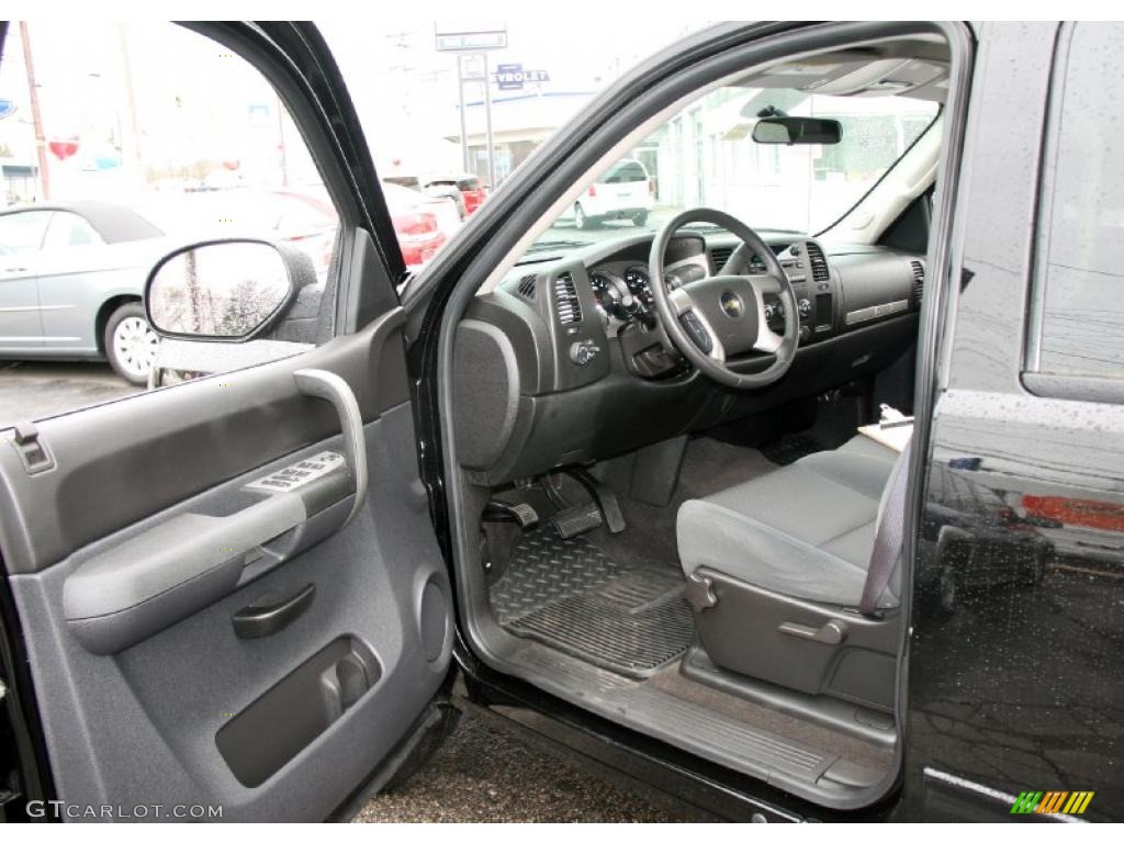 2009 Silverado 1500 LT Crew Cab 4x4 - Black / Ebony photo #10