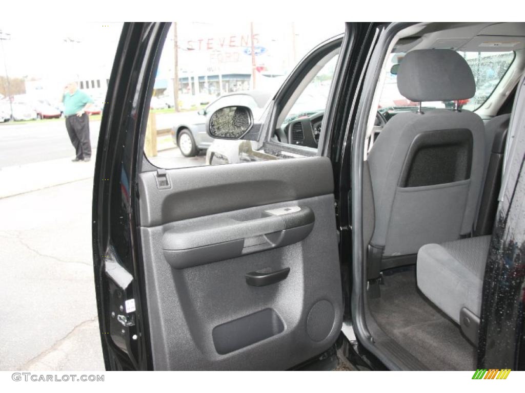 2009 Silverado 1500 LT Crew Cab 4x4 - Black / Ebony photo #14