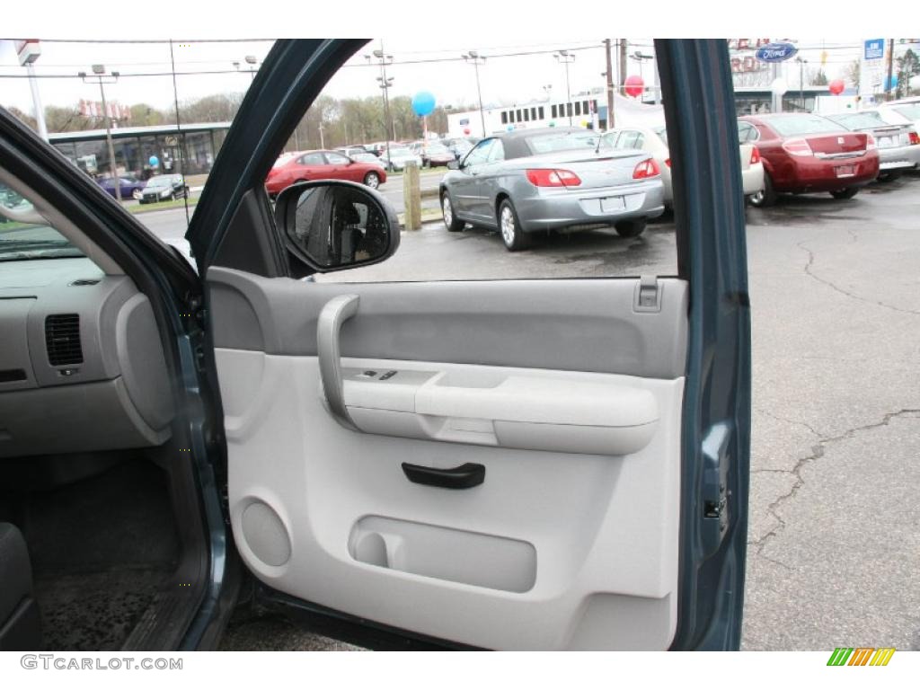 2009 Silverado 1500 Extended Cab - Blue Granite Metallic / Dark Titanium photo #15