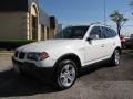 2004 Alpine White BMW X3 3.0i  photo #3