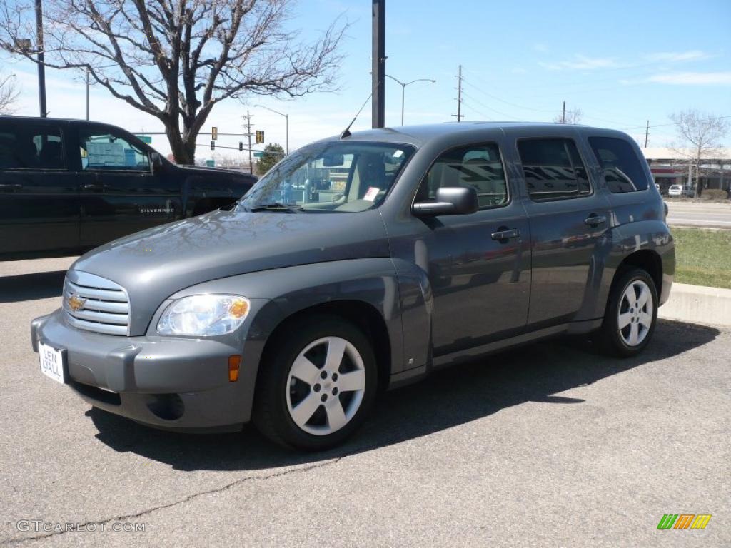 2009 HHR LS - Dark Gray Metallic / Cashmere photo #2