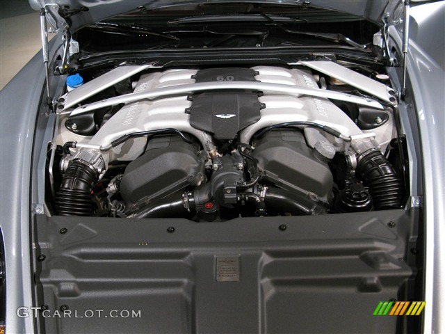 2005 Aston Martin DB9 Coupe 6.0 Liter DOHC 48 Valve V12 Engine Photo #284053