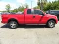 2007 Bright Red Ford F150 FX4 SuperCab 4x4  photo #11