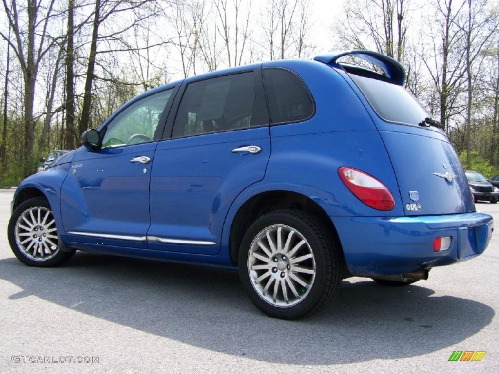 2007 PT Cruiser Street Cruiser Pacific Coast Highway Edition - Ocean Blue Pearl / Pastel Slate Gray/Blue photo #4