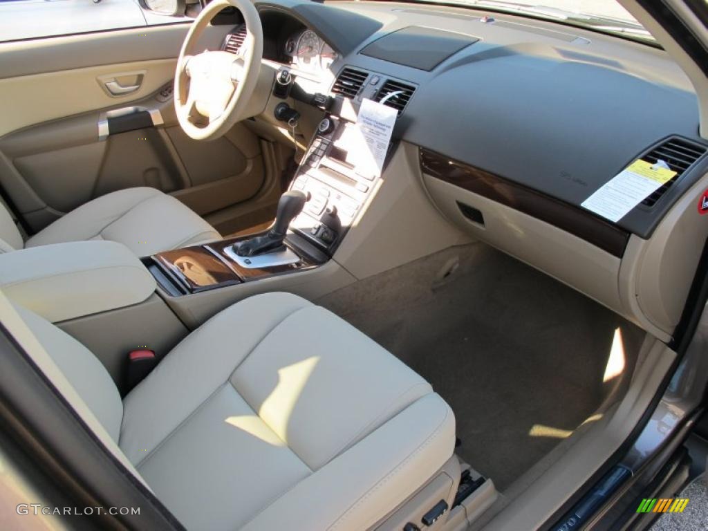 2010 XC90 3.2 - Oyster Gray Metallic / Soft Beige photo #16