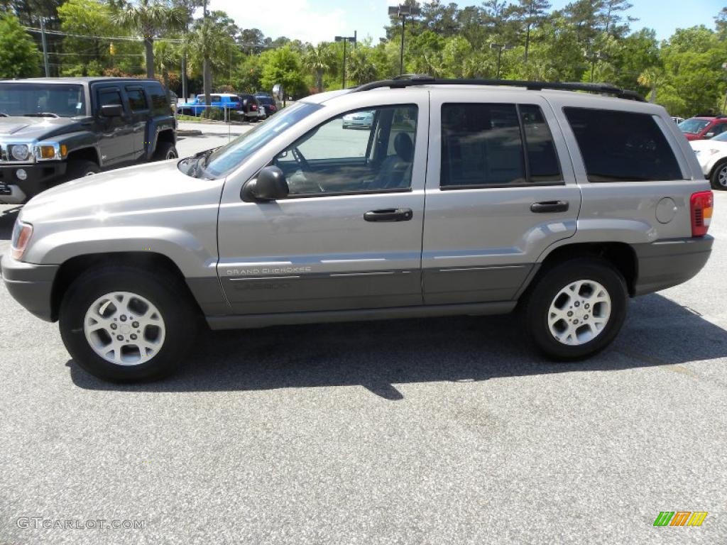 2002 Grand Cherokee Sport - Silverstone Metallic / Dark Slate Gray photo #2