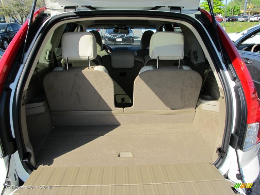 2010 XC90 V8 AWD - White Pearl Metallic / Soft Beige photo #13
