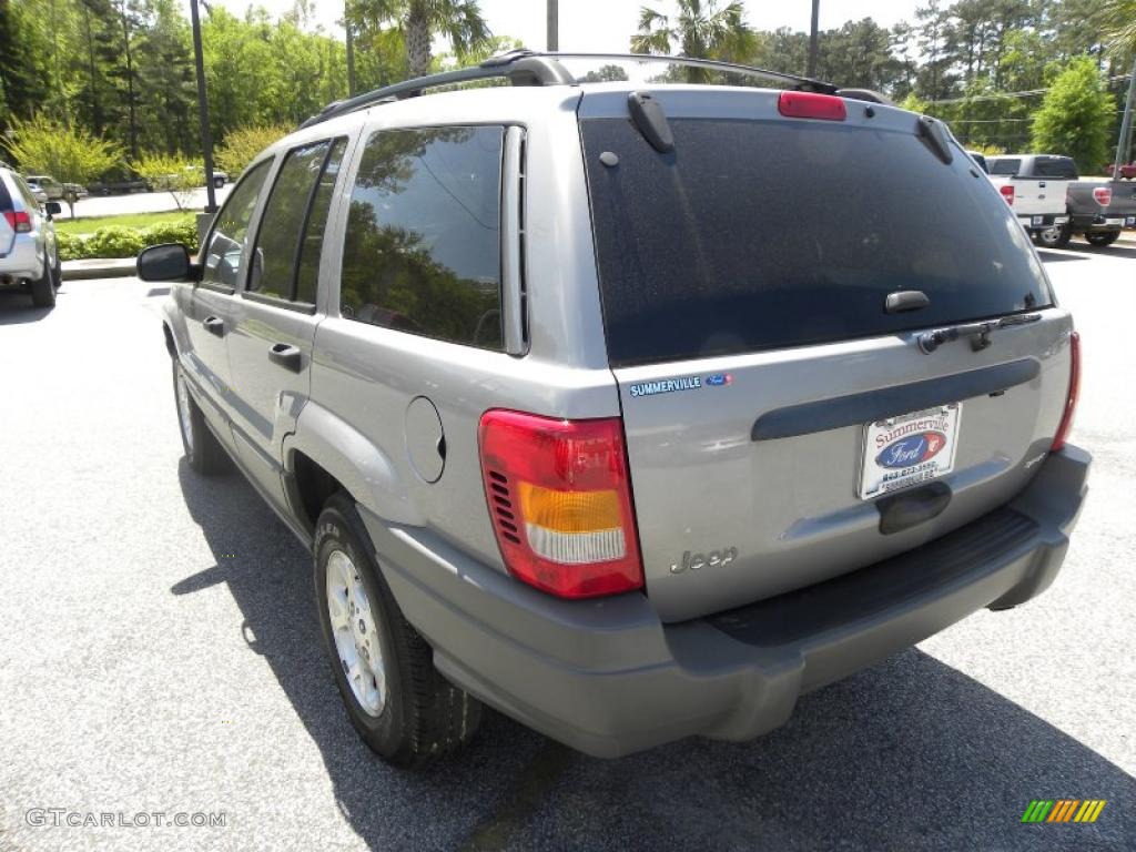 2002 Grand Cherokee Sport - Silverstone Metallic / Dark Slate Gray photo #14