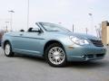 2009 Clearwater Blue Pearl Chrysler Sebring Touring Convertible  photo #9