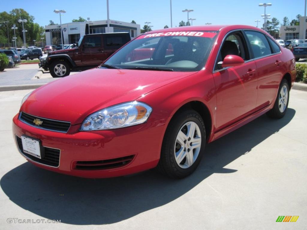 2010 Impala LS - Victory Red / Ebony photo #1