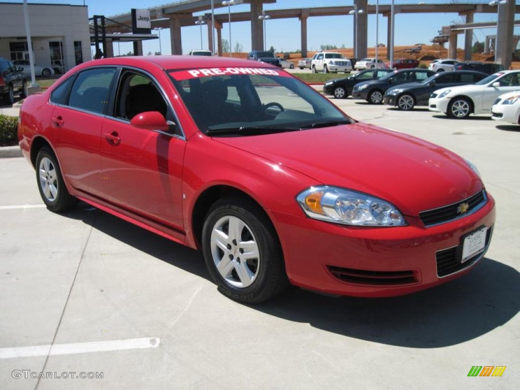 2010 Impala LS - Victory Red / Ebony photo #2