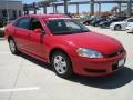 2010 Victory Red Chevrolet Impala LS  photo #2