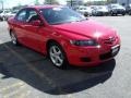 2008 Volcanic Red Mazda MAZDA6 s Grand Touring Sedan  photo #3