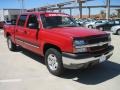 2004 Victory Red Chevrolet Silverado 1500 Z71 Crew Cab 4x4  photo #2