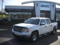 2008 Summit White GMC Sierra 1500 SL Crew Cab 4x4  photo #1