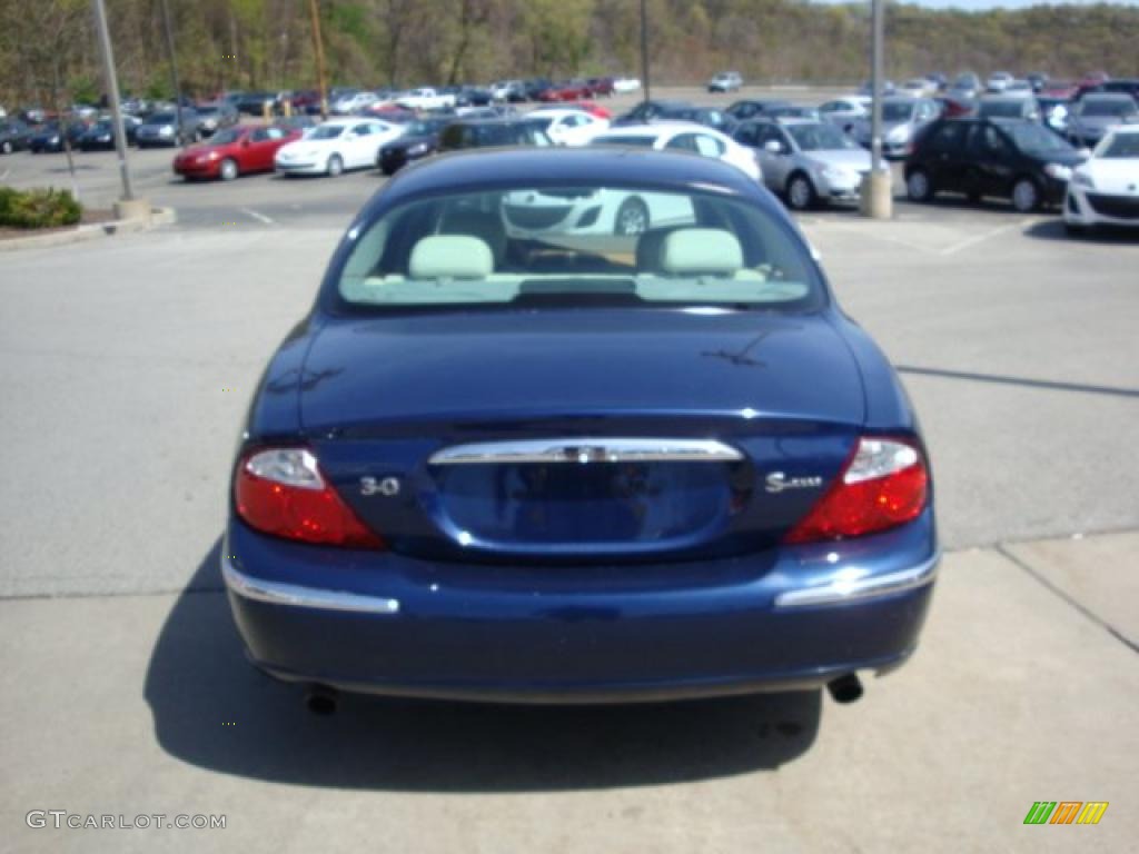 2001 S-Type 3.0 - Sapphire Blue / Cashmere photo #3