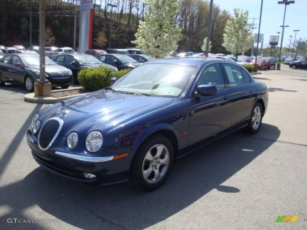 2001 S-Type 3.0 - Sapphire Blue / Cashmere photo #5