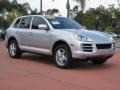 2008 Crystal Silver Metallic Porsche Cayenne Tiptronic  photo #3