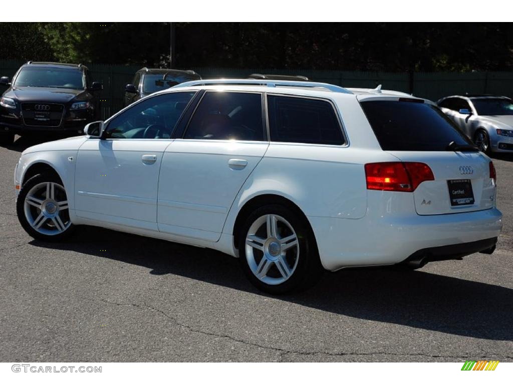 2007 A4 2.0T quattro Avant - Ibis White / Ebony photo #11