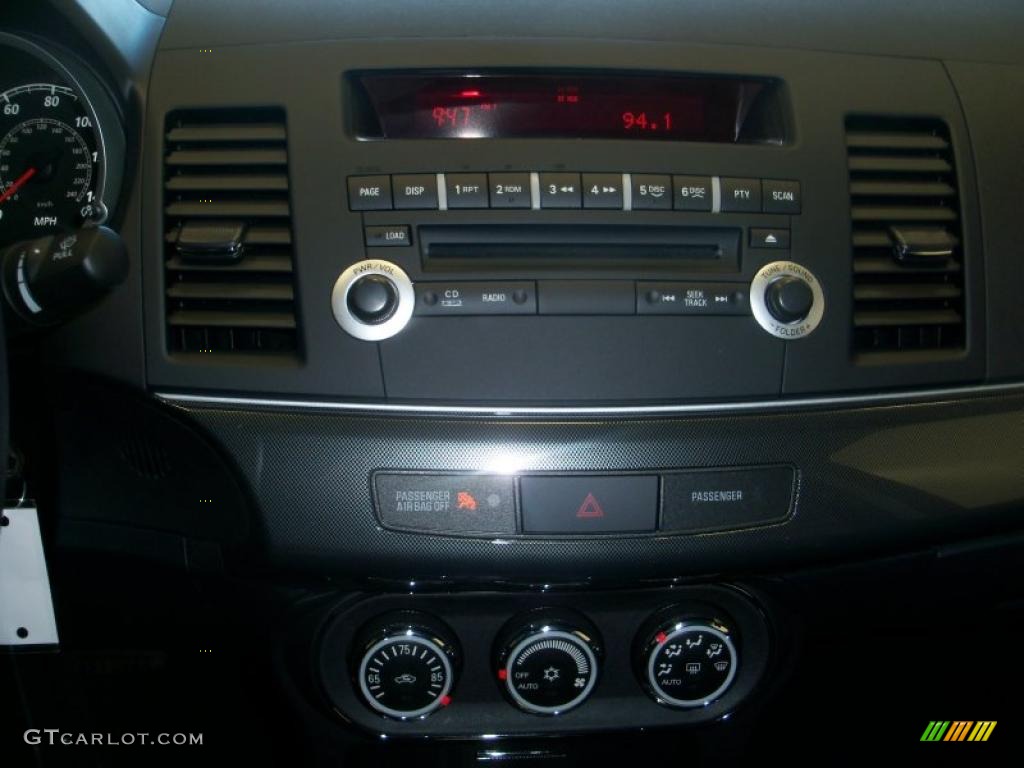 2010 Lancer GTS - Octane Blue Metallic / Black photo #4