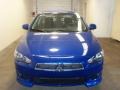 2010 Octane Blue Metallic Mitsubishi Lancer GTS  photo #12