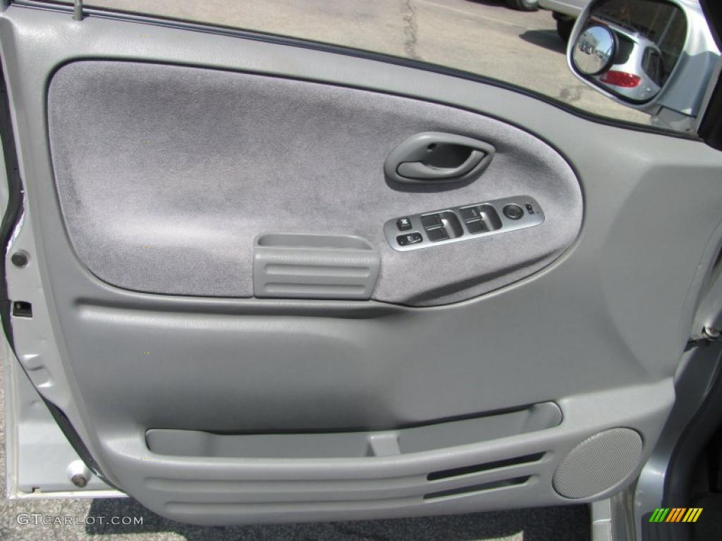 2005 Grand Vitara LX 4WD - Silky Silver Metallic / Gray photo #9