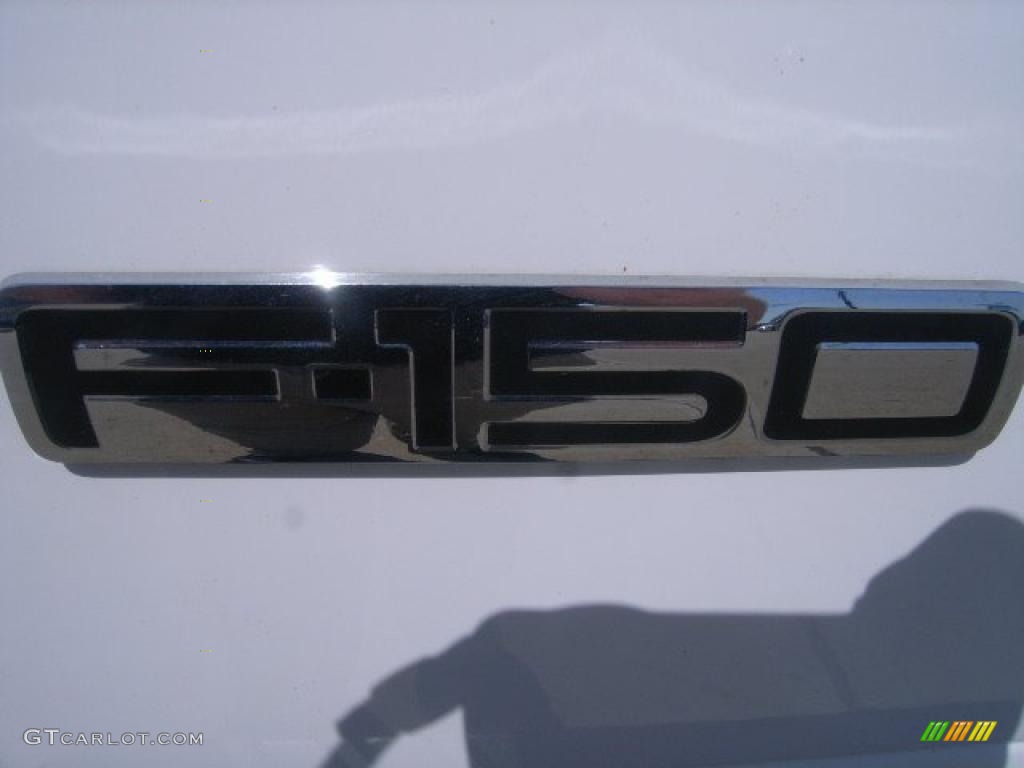 2004 F150 Lariat SuperCrew 4x4 - Oxford White / Tan photo #13