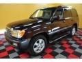 2005 Black Garnet Pearl Toyota Land Cruiser   photo #3