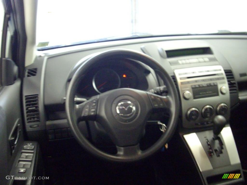 2008 MAZDA5 Sport - Stormy Blue / Black photo #13