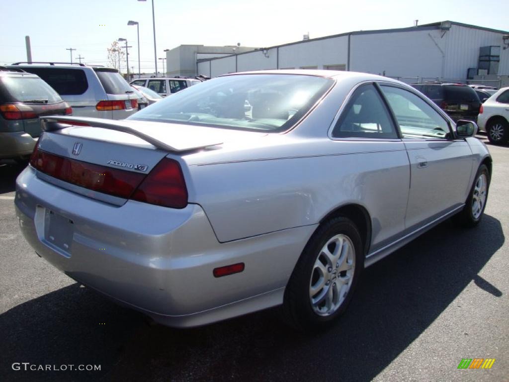 2001 Accord EX V6 Coupe - Satin Silver Metallic / Charcoal photo #7