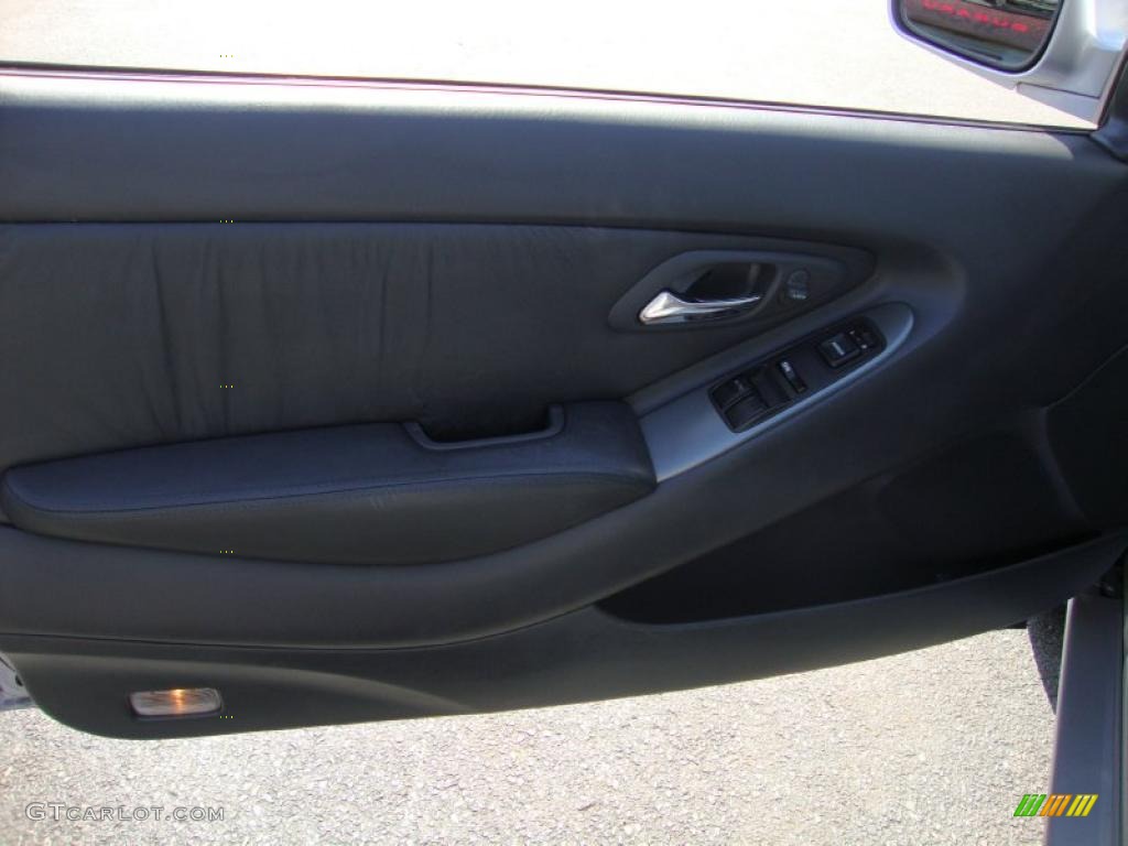 2001 Accord EX V6 Coupe - Satin Silver Metallic / Charcoal photo #13