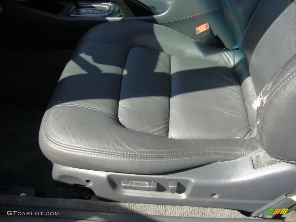 2001 Accord EX V6 Coupe - Satin Silver Metallic / Charcoal photo #15