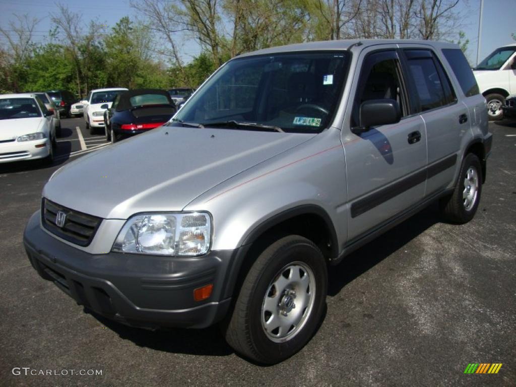 1998 CR-V LX 4WD - Sebring Silver Metallic / Charcoal photo #2