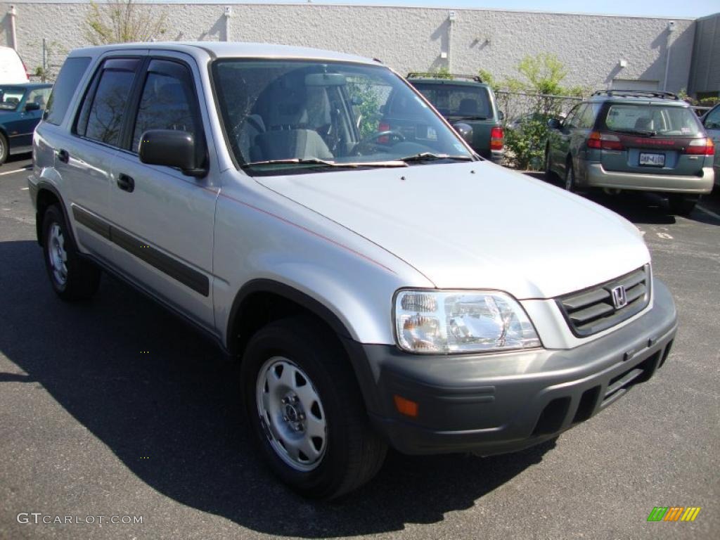 1998 CR-V LX 4WD - Sebring Silver Metallic / Charcoal photo #4