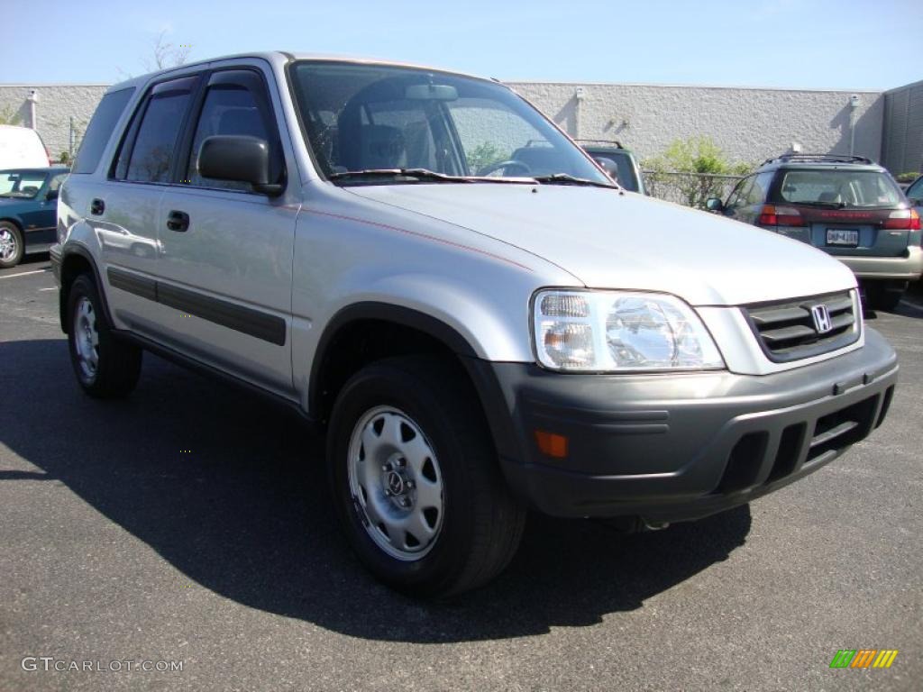 1998 CR-V LX 4WD - Sebring Silver Metallic / Charcoal photo #5