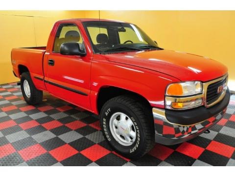 2001 GMC Sierra 1500 SLE Regular Cab 4x4 Data, Info and Specs