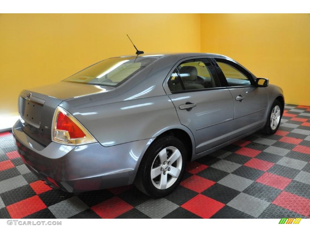 2007 Fusion SE - Tungsten Grey Metallic / Light Stone photo #6