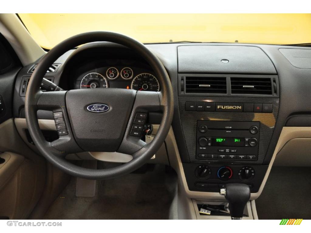 2007 Fusion SE - Tungsten Grey Metallic / Light Stone photo #7
