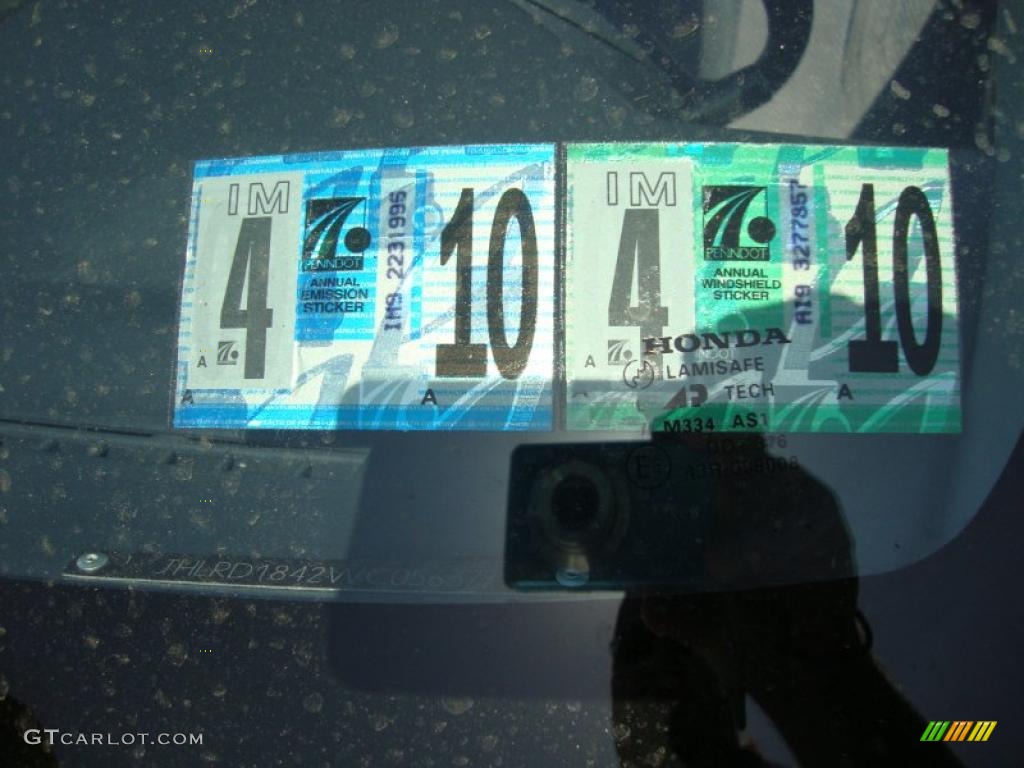 1998 CR-V LX 4WD - Sebring Silver Metallic / Charcoal photo #32